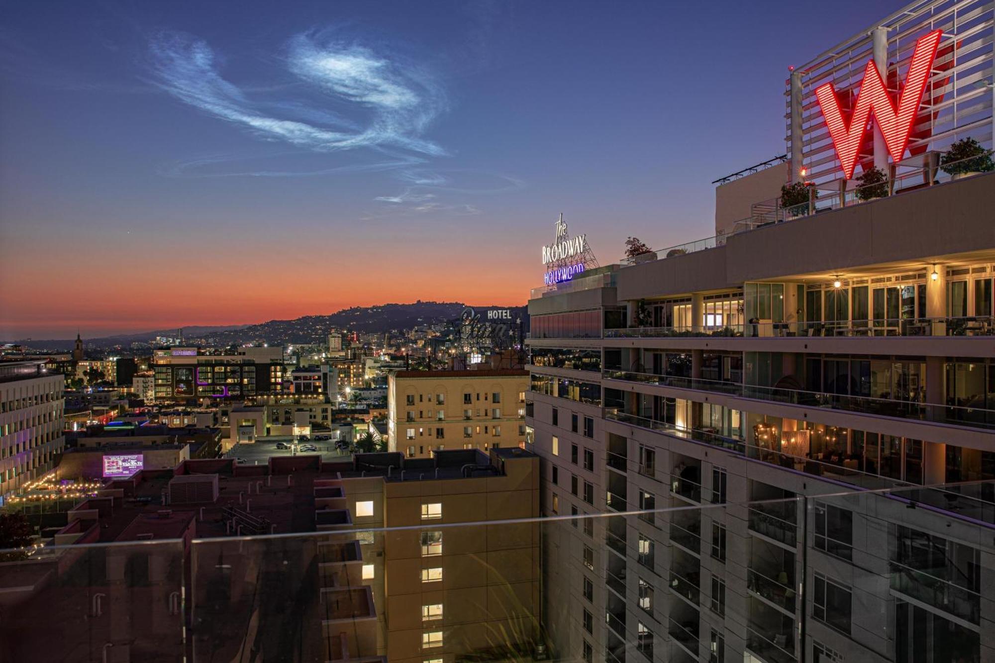 W Hollywood Hotell Los Angeles Eksteriør bilde